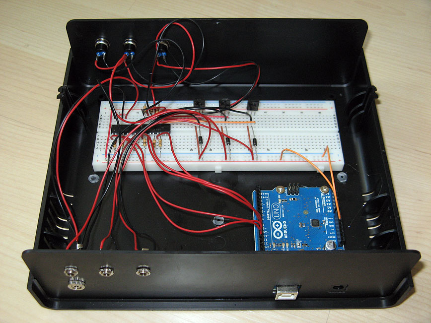 Arduino Controller mit der Steuerelektronik