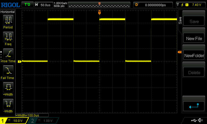 ESP32 RMT signals